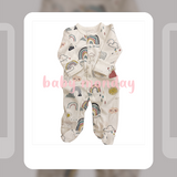 Baby Rainbow Sleepsuit 3 Pcs Set