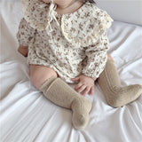 Floral Romper with Cap