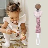 Baby Pacifier Clip Chain Cotton Cartoon