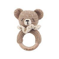 Baby Teether Wooden Rattle