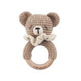 Baby Teether Wooden Rattle