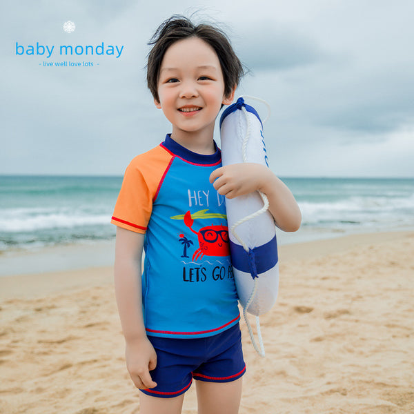 Boy Swimming