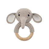 Baby Teether Wooden Rattle