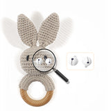 Baby Teether Wooden Rattle