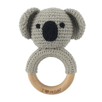 Baby Teether Wooden Rattle