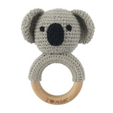 Baby Teether Wooden Rattle